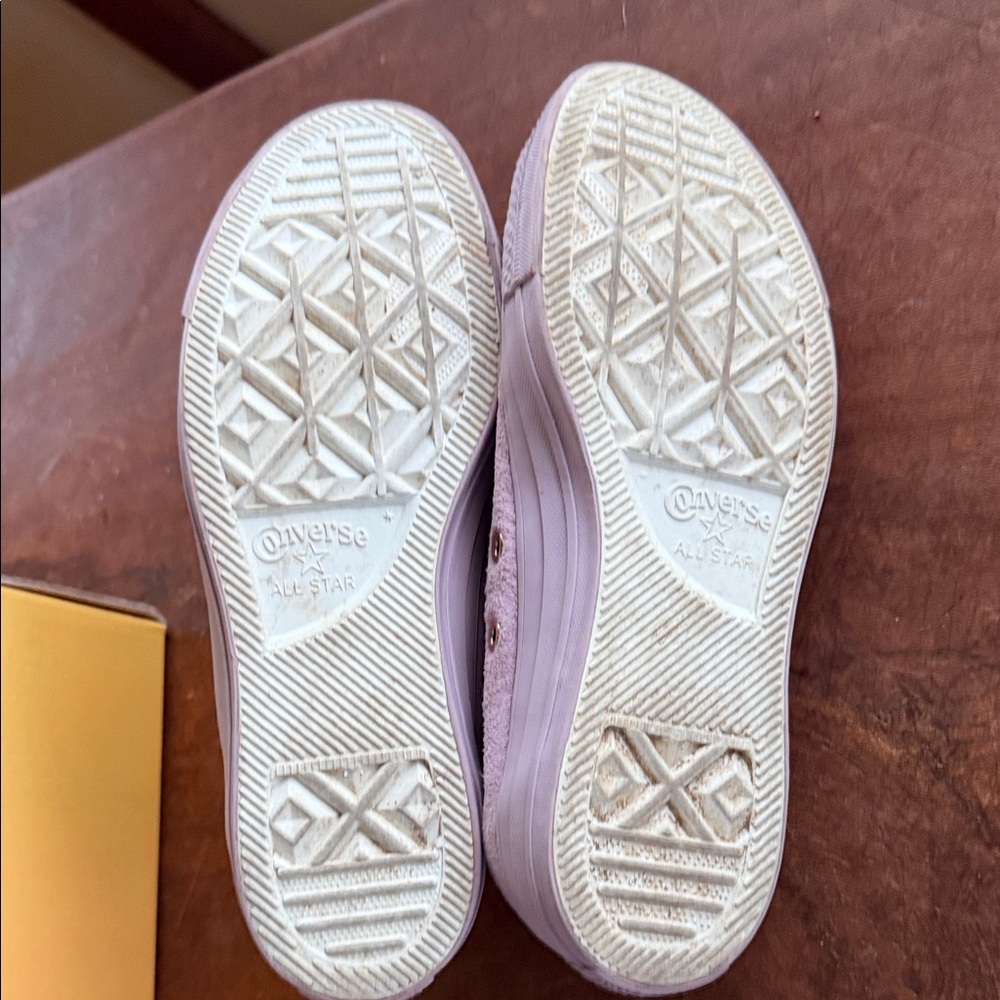 Converse Pink High-Top Sneakers - Picture 4 of 4